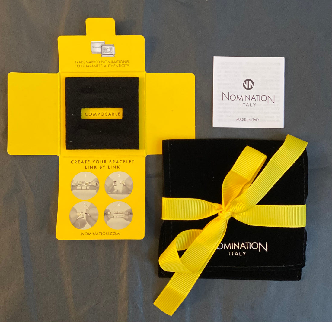 Nomination Link & Bracelet Packaging