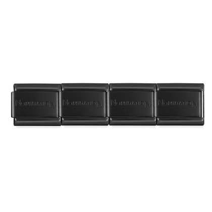 030091/066 Classic Stainless Steel Matt BLACK Finish PVD Base Bracelet
