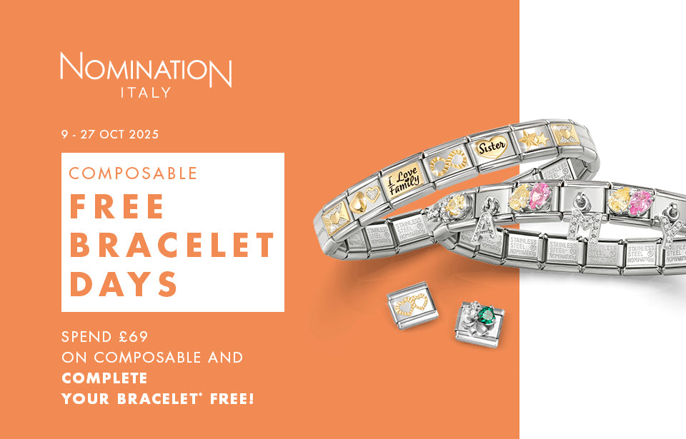 FREE Stainless Steel 16 Link Base Bracelet 9-27 Oct 2025