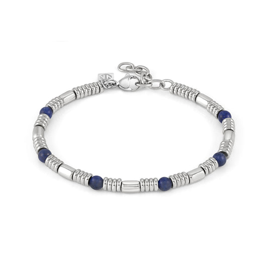 027929/034 INSTINCTSTYLE bracelet ed, STONES in steel and stones (034_SODALITE)