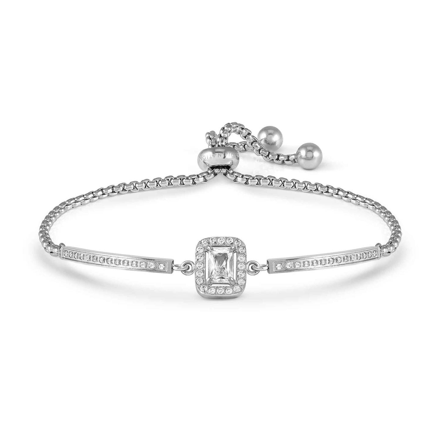 029800/037 RoyalDream Rectangle CZ Stone Bracelet