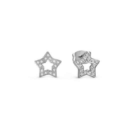 134002/023 Soffio D’Amore Stainless Steel Stud Earrings STAR