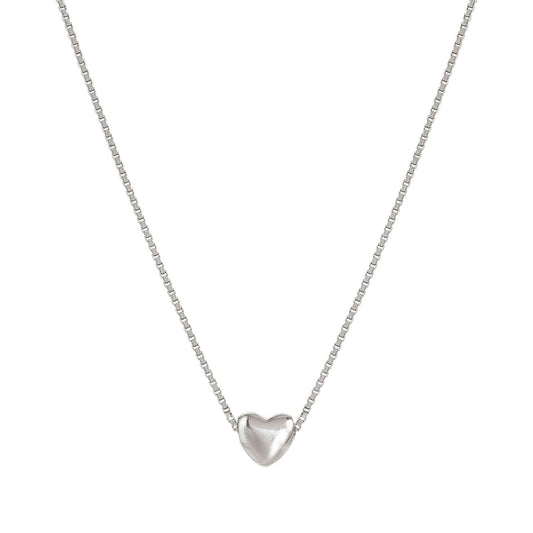 241304/004 Armonica Sterling Silver Necklace with Heart Detail