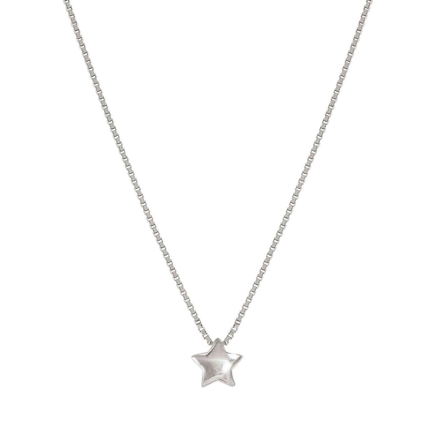 241304/007 Armonica Sterling Silver Necklace with Star Detail