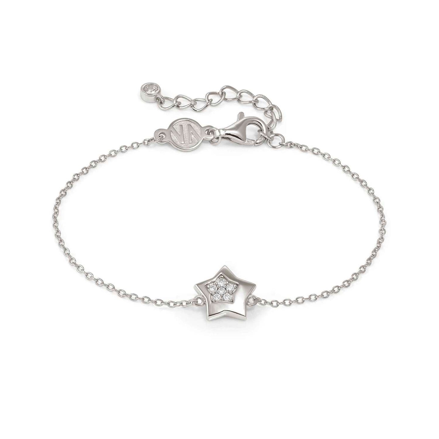 Star Silver & CZ Petit Sparkle Bracelet 242300/007