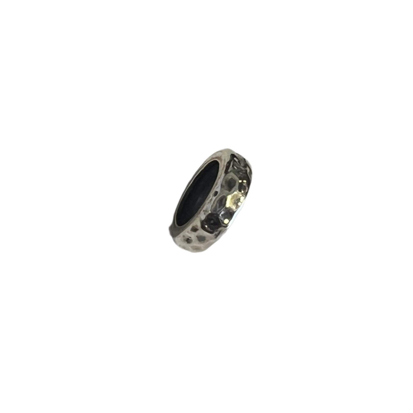 CUBIAMO Silver Crater Textured Spacer 160201/002
