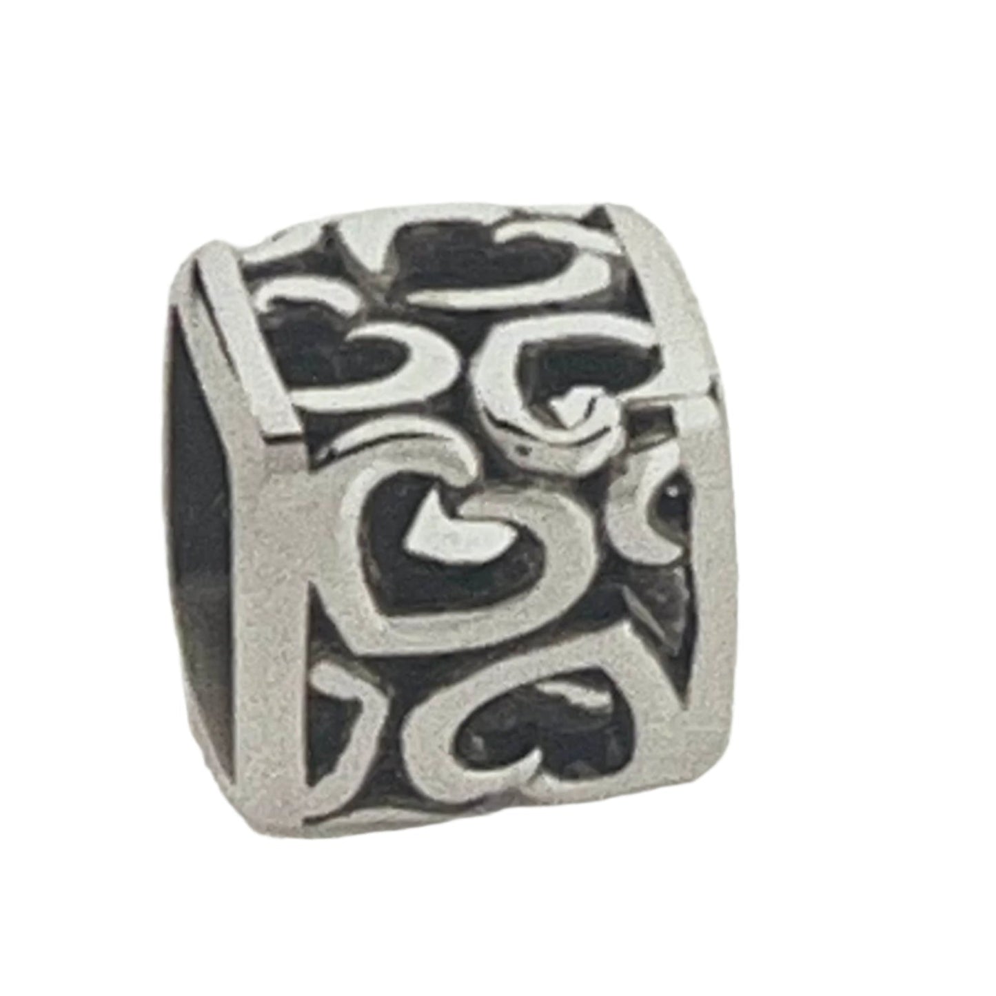 CUBIAMO Big Silver Open Hearts Cube 163001/004