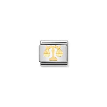 030104 Classic 18ct Yellow Gold Zodiac Link