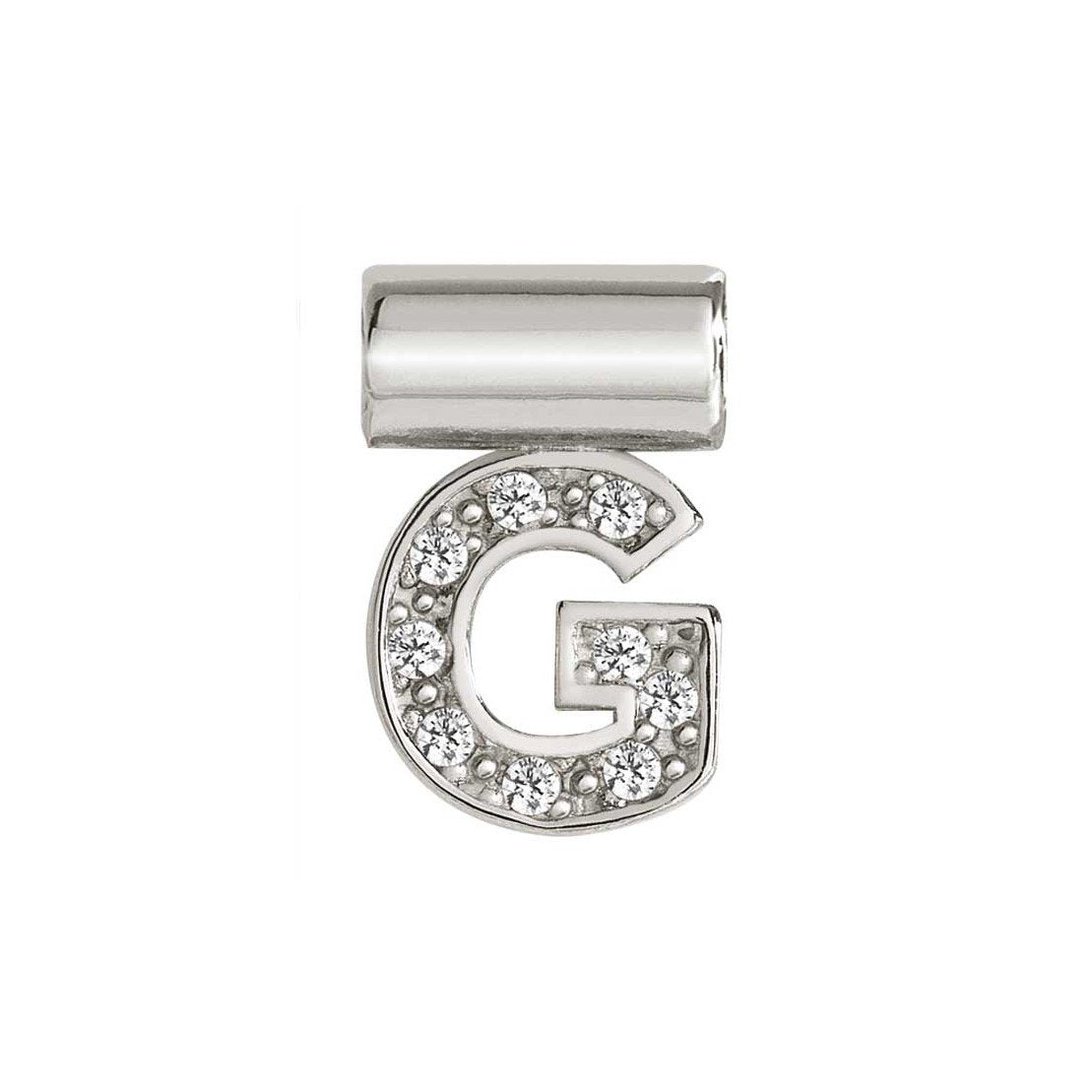 147115/007 SeiMia Letter G 925 Silver + CZ