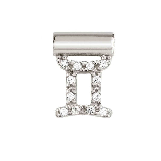 148808/003D SeiMia SYMBOLS ed. ZODIAC 925 silver,CZ Gemini