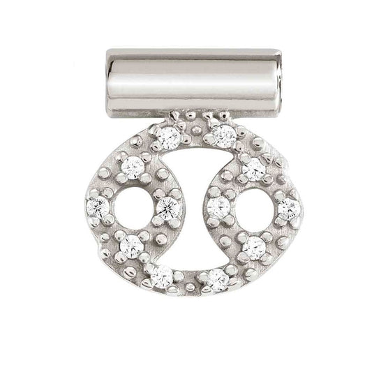 148808/004D SeiMia SYMBOLS ed. ZODIAC  925 silver, CZ Cancer