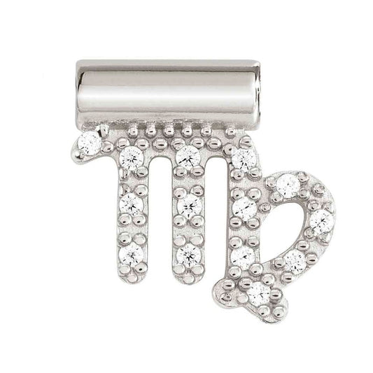 148808/006D SeiMia SYMBOLS ed. ZODIAC  925 silver,CZ Virgo