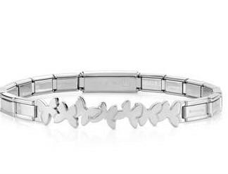 021126/016 TRENDSETTER steel with INFINITY Butterflies
