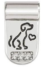 147121/002D SeiMia SYMBOLS, 925 silver & CZ Dog