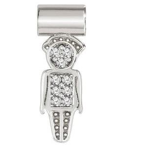 147116/036 SeiMia SYMBOLS,925 silver & CZ Dad