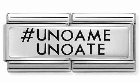 330710/26 DOUBLE ENGRAVED,S/steel,925 Silver,UNOAMEUNOATE