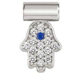147123/002 SeiMia , silver, COLORED CZ Fatima's Hand