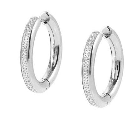 UNCONDITIONALLY earrings steel.