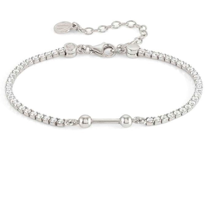 148818/001 SEIMIA bracelet ed. CANDY in 925 silver with cz (TENNIS) WHITE