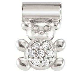 148807/003 SeiMia, 925 sterling silver, CZ, Bear