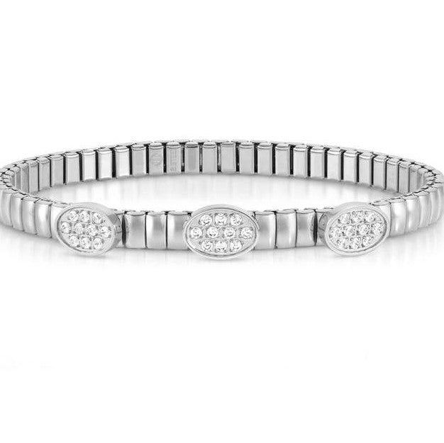 XTE XSMALL bracelet ed. LIFE in steel and cz (RICH) Oval