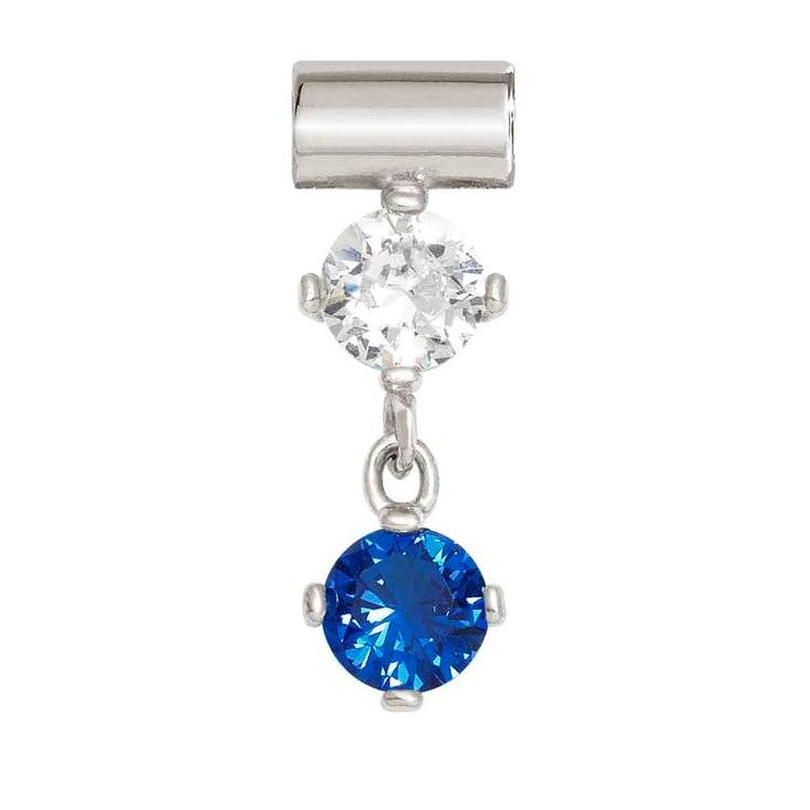 148827/012 SEIMIA ed. Elegance SYMBOLS 925 silver,cz Pendant BLUE