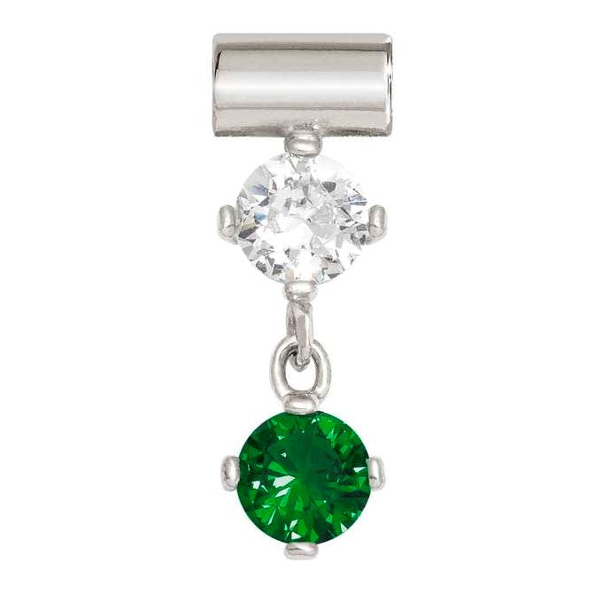 148827/014 SEIMIA ed. Elegance SYMBOLS,925 silver,cz Pendand GREEN