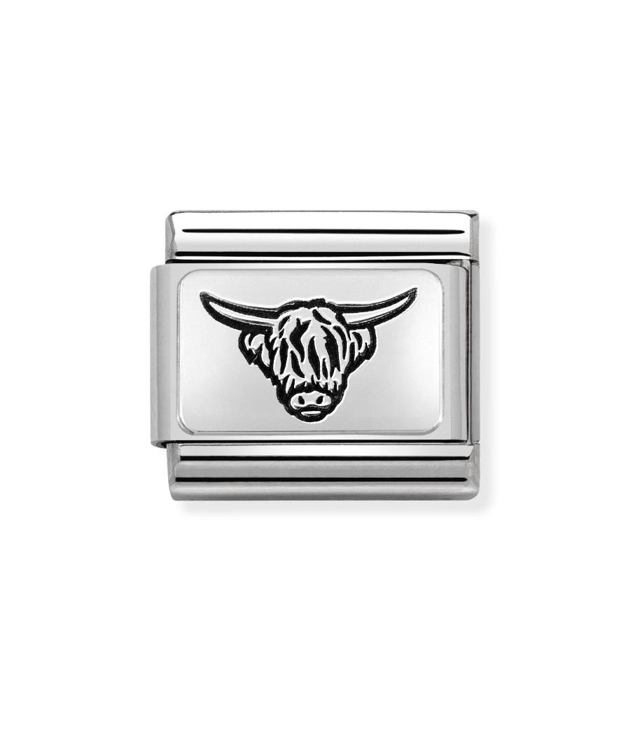 330111/35 Composable Classic Silvershine Highland Cow