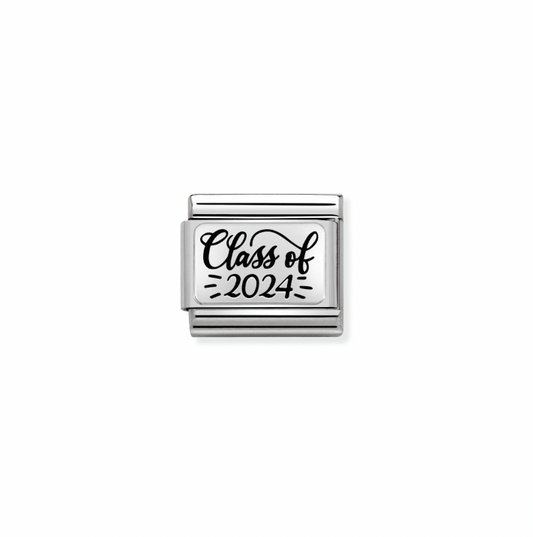330102/58 Classic Steel and Sterling silver Class of 2024 Link