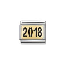 030261/41D 18ct Gold Message  2018