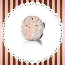MYBONBONS Steel/9K RG Lily Disc 065300/002