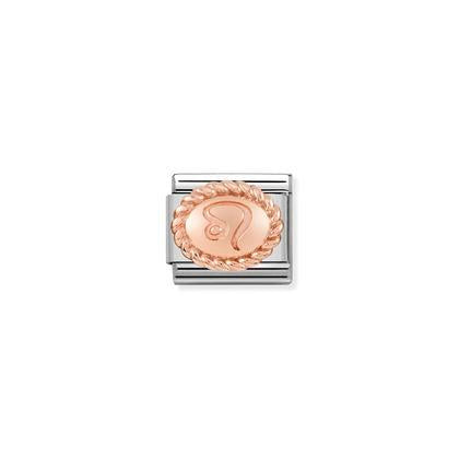 Classic Rose Gold Zodiac Link