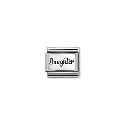 330111/43 Classic Silver Daughter Link