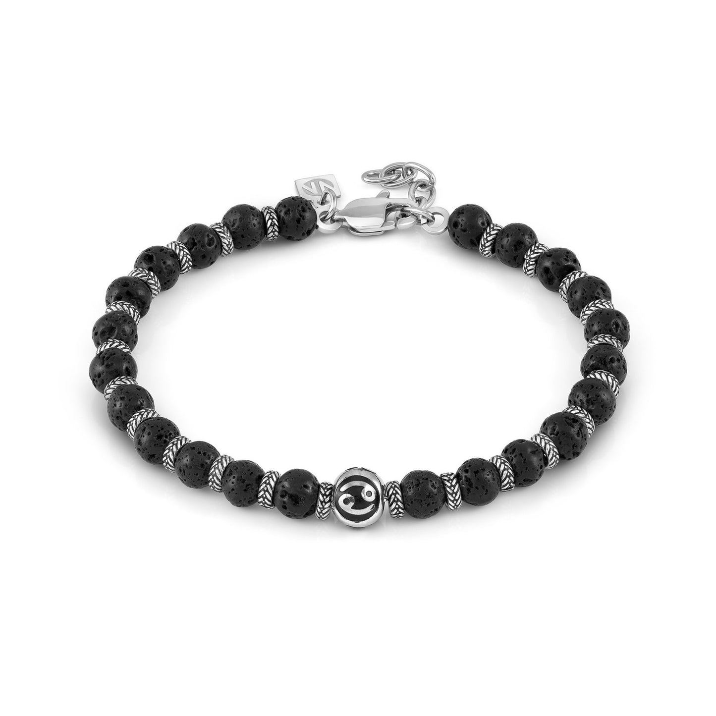 027928/004 INSTINCTSTYLE bracelet ed, ZODIAC&STONES in steel and stones (004_Cancer)