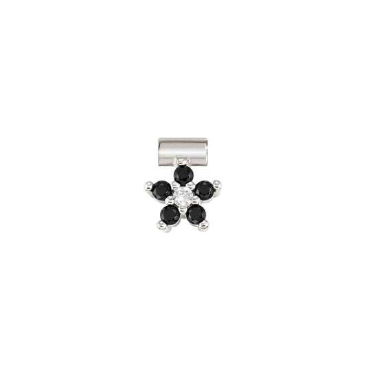 148859/001 SEIMIA ed, FLORA in 925 sterling silver and cz (FLOWERS) (001_BLACK)