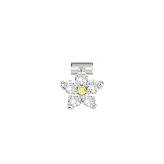 SEIMIA ed, FLORA in 925 sterling silver and cz (LARGE FLOWERS) (000_WHITE)