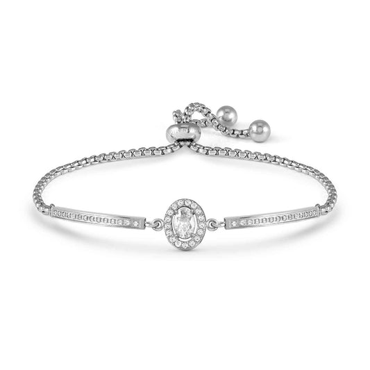 029800/038 RoyalDream Oval CZ Stone Bracelet