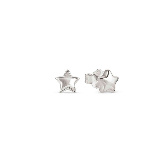 241307/007 Armonica Sterling Silver Stars Stud Earrings