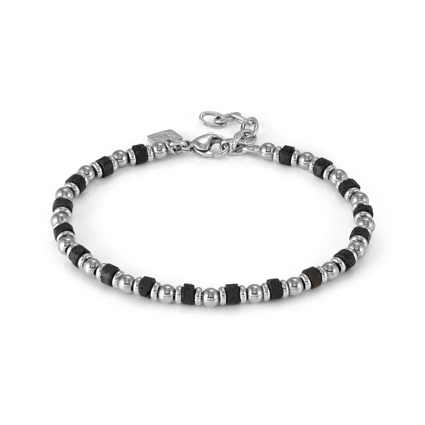 INSTINCTSTYLE Sea Lava Stone Stainless Steel Bracelet 027931/036