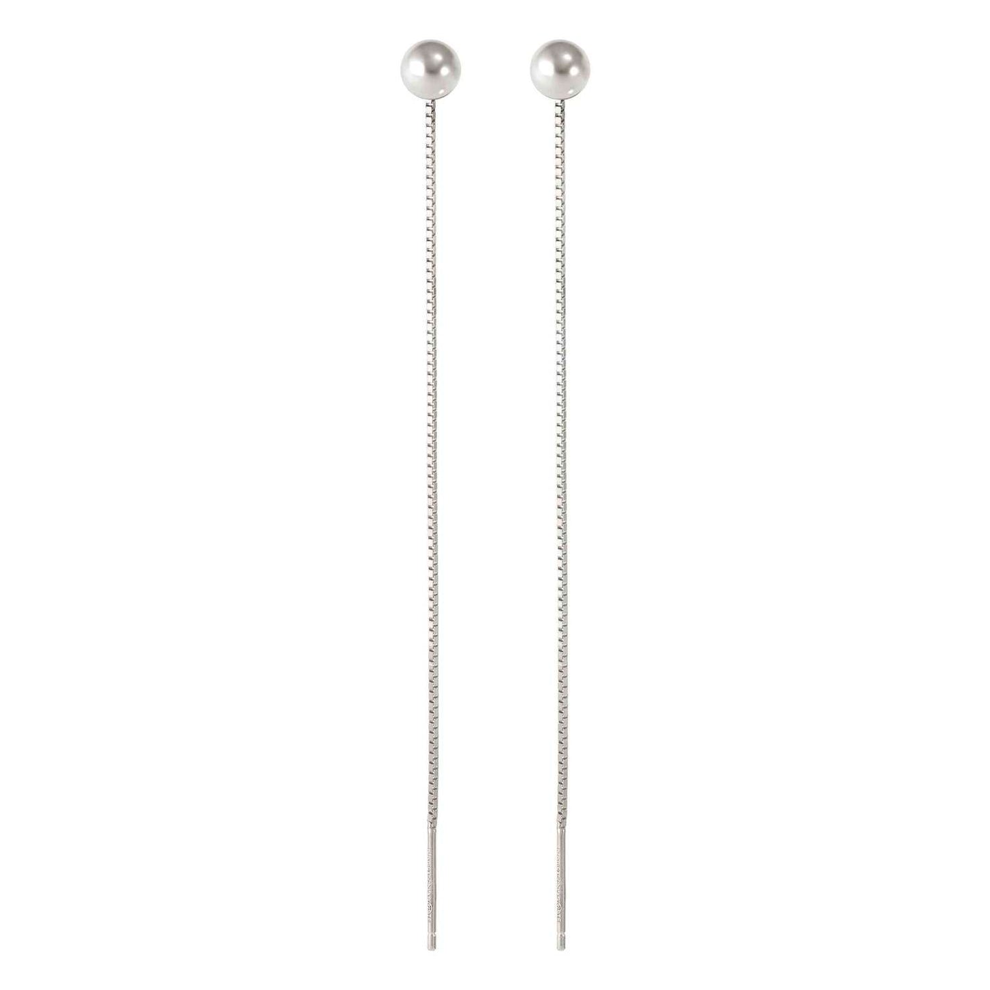 FASHION ERA Silver Long Earrings 242216/010