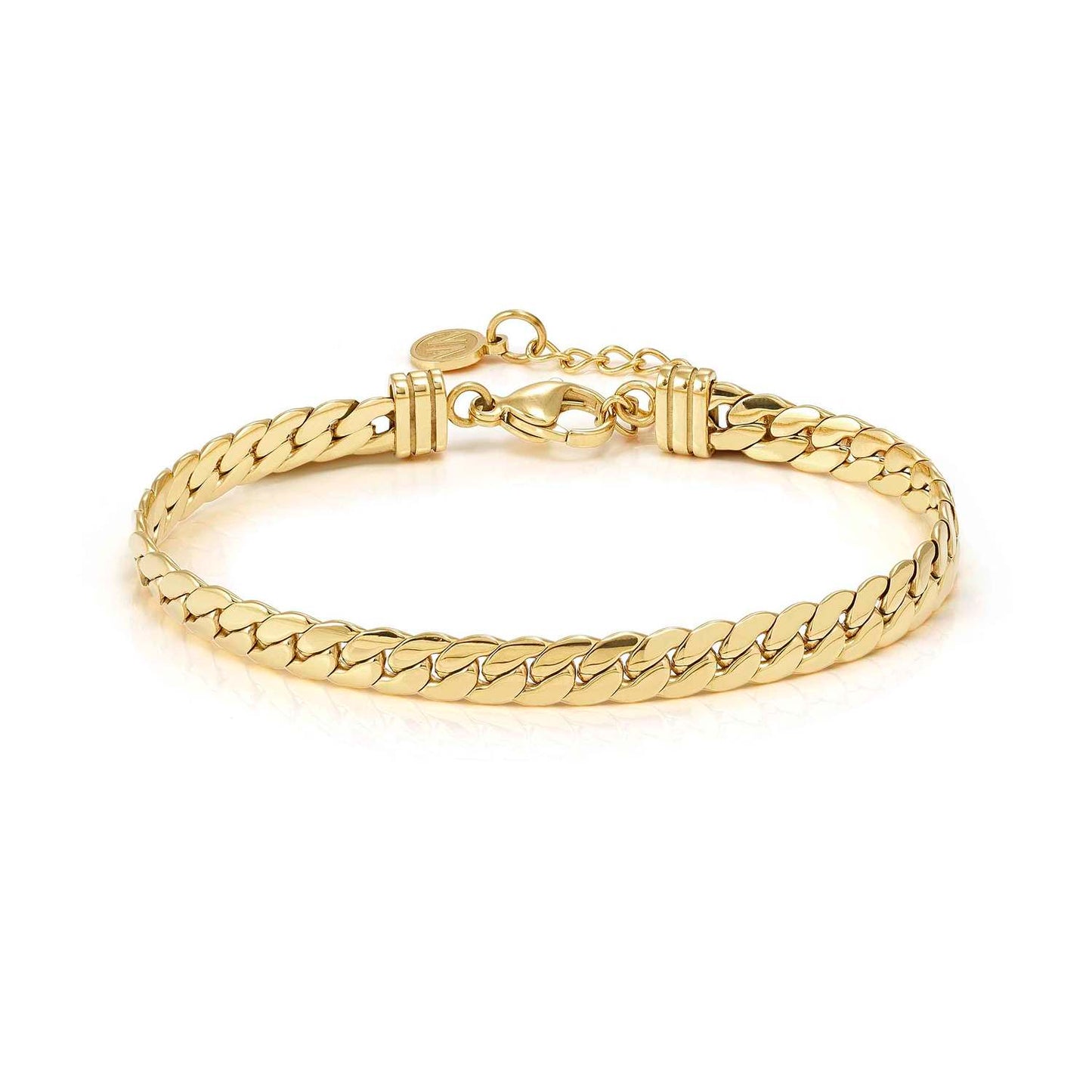Snake Chain Yellow PVD Steel Ecclettica Bracelet 134300/012
