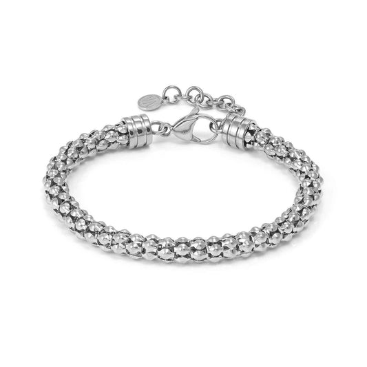 Popcorn Chain Stainless Steel Ecclettica Bracelet 134301/001