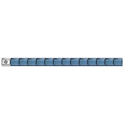 Blue PVD Coated Stainless Steel Composable Base 530301/016