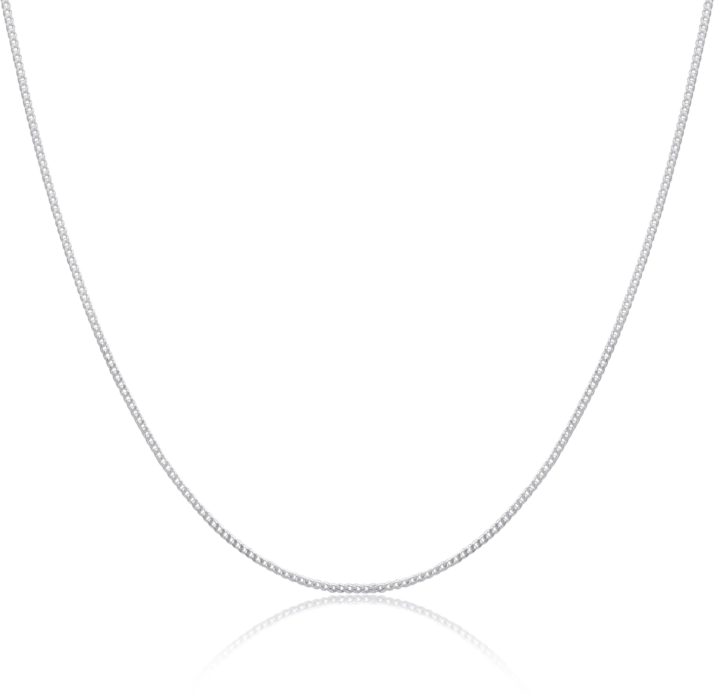 Sterling Silver 18" Diamond Cut Chain