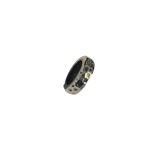 CUBIAMO Silver Crater Textured Spacer 160201/002