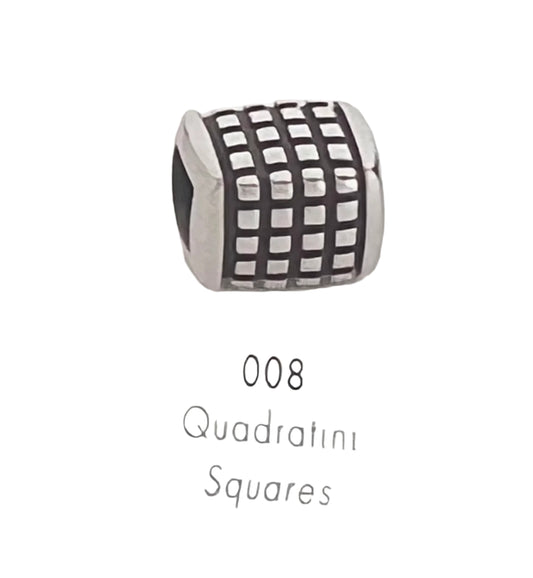 CUBIAMO Silver Squares Cube 162001/008