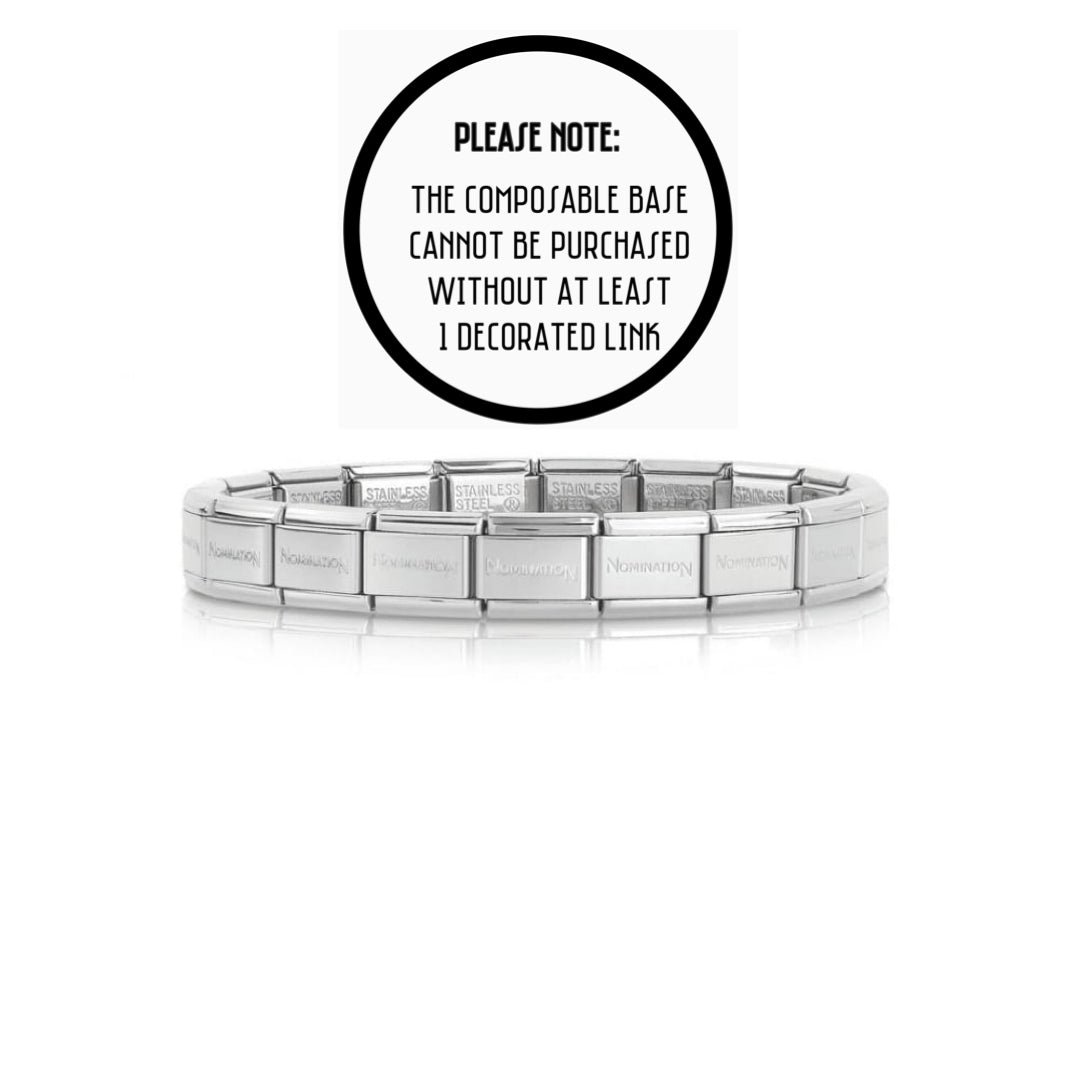 030090/si Classic Stainless Steel Base Bracelet