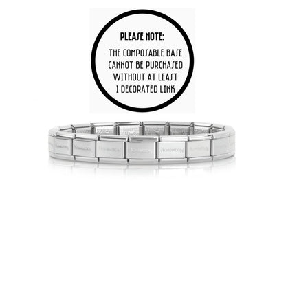030090/si Classic Stainless Steel Base Bracelet