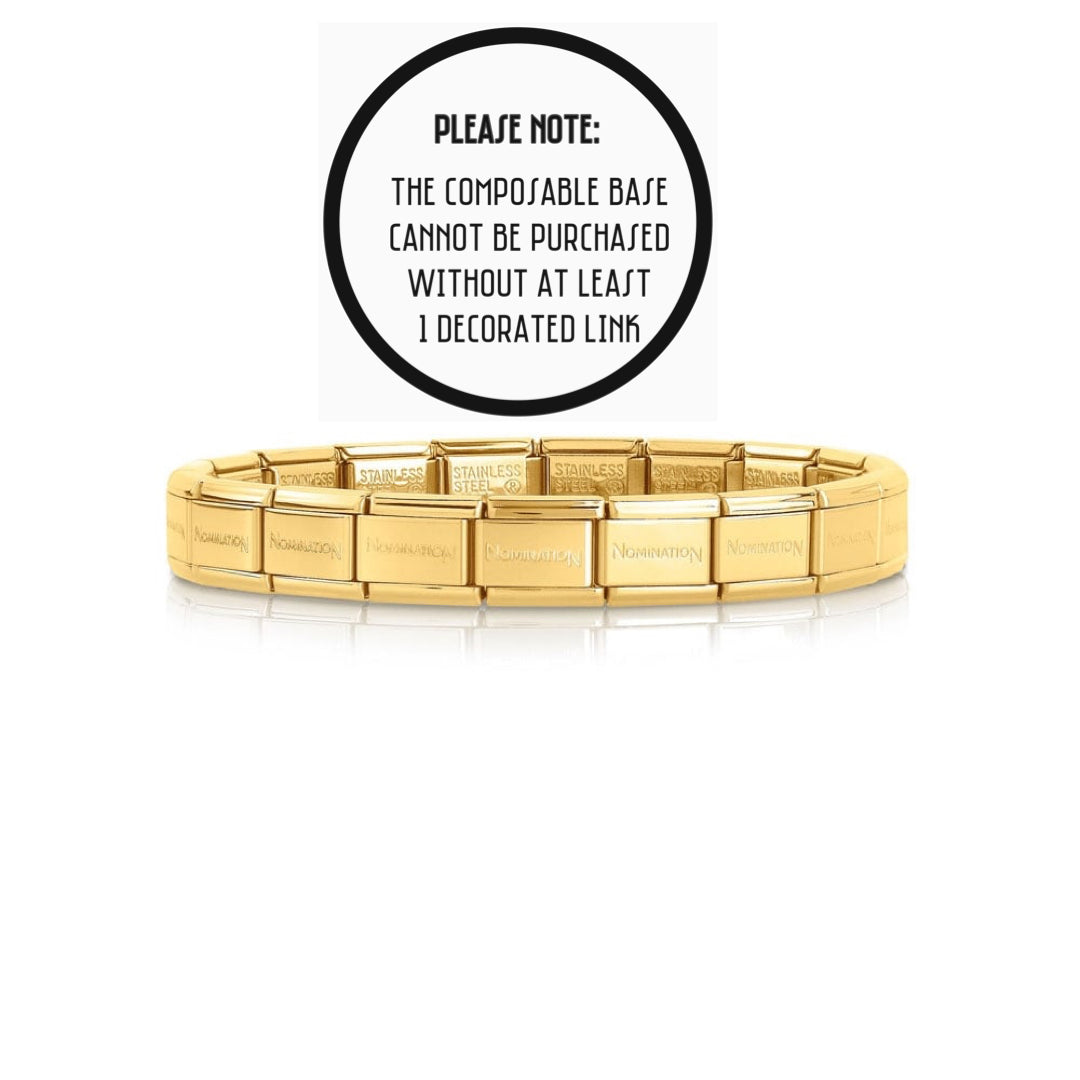 030091/008 Golden PVD Stainless Steel Starter Base Bracelet