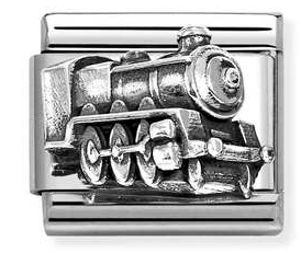 330114/06 Sterling Silver Train Link
